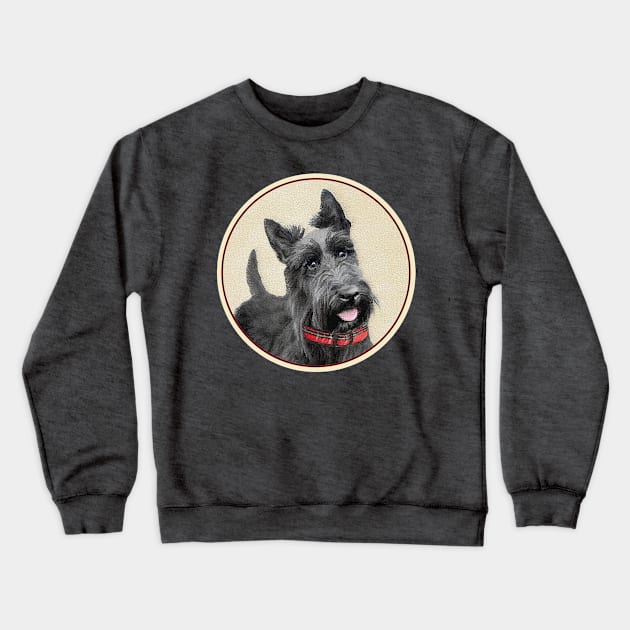 Scottish Terrier Crewneck Sweatshirt by Alpen Designs